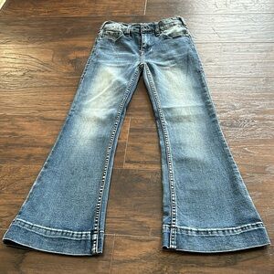 Just Tuff Jeans Girls Medium Trouser in Size 7. Adjustable waist.New with tags.